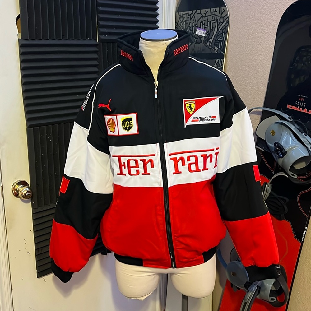Ferrari racing jacket